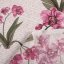 Bavlněná látka/plátno Sandra SA-635 Růžovofialové orchideje na bílém - šířka 160 cm - detail 4 - Biante.cz