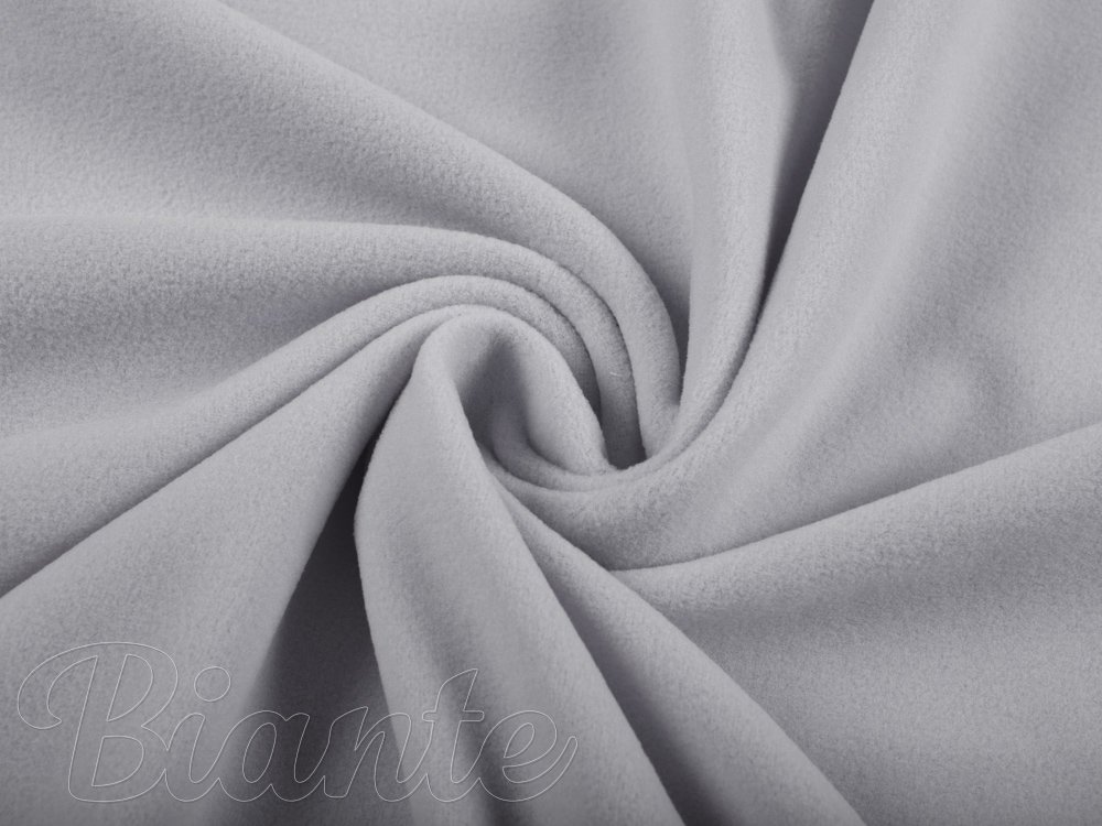 Polar fleece antipilling PF-014 Sivý – metráž š. 150 cm - Biante.sk Polar fleece antipilling PF-014 Sivý – metráž š. 150 cm - Biante.sk