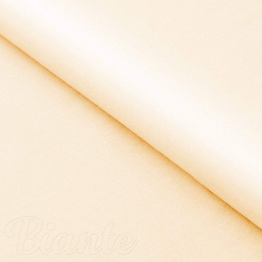 Látka bavlnený satén ST-007 Vanilková - šírka 280 cm - 2.AKOSŤ - Biante.sk