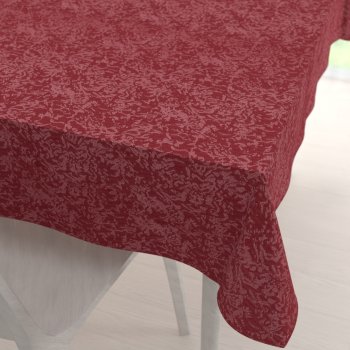 Teflonový obdélníkový ubrus TF-036 Venezia vínově červený - Biante.cz