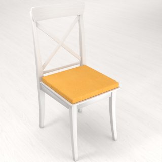 Čtvercový podsedák BKW-211 Hořčicový žíhaný - 38x38x3 cm - detail 1 - Biante.cz Čtvercový podsedák BKW-211 Hořčicový žíhaný - 38x38x3 cm - detail 1 - Biante.cz