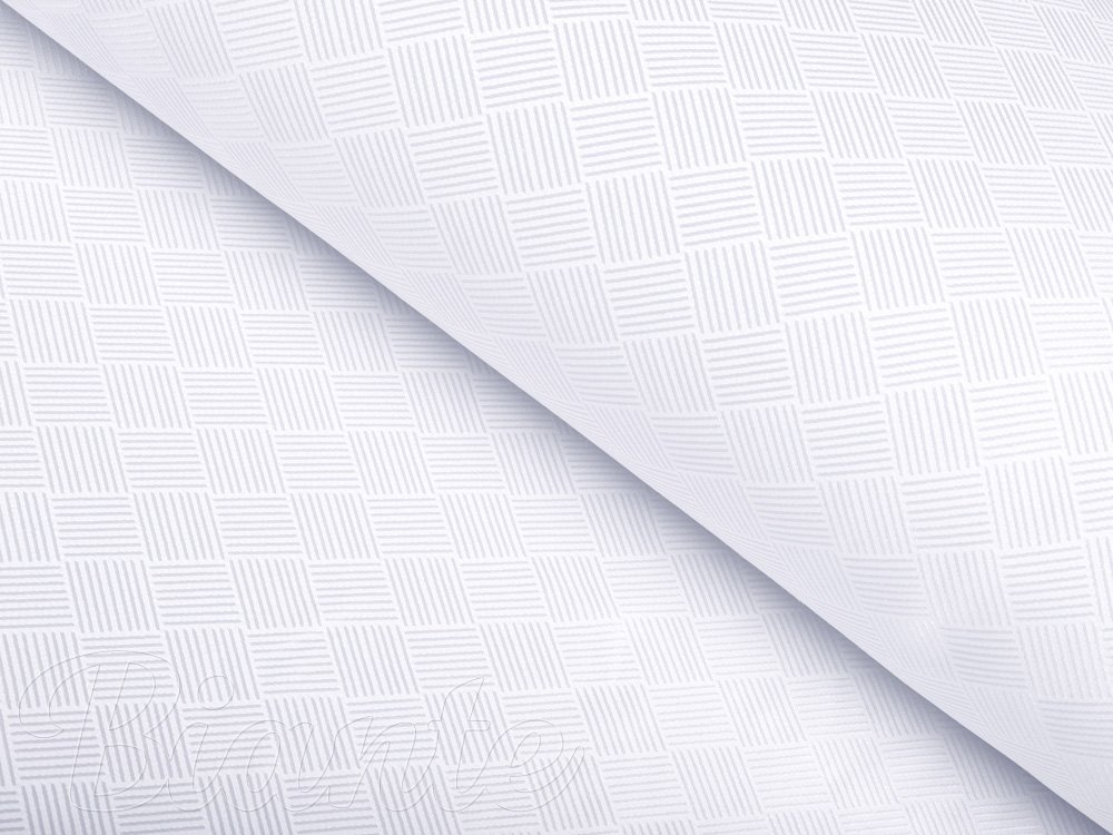 Teflonová látka na ubrusy - Milano TF-094 - bílá - šířka 160 cm - detail 3 - Biante.cz Teflonová látka na ubrusy - Milano TF-094 - bílá - šířka 160 cm - detail 3 - Biante.cz