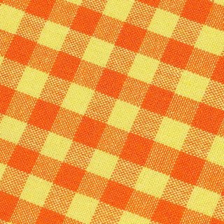 Kuchynská bavlnená utierka Olivia OL-006 Oranžovo-žltá kocka malá - detail 1 - Biante.sk
