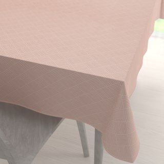 Teflonový obdélníkový ubrus Milano TF-048 - světle růžový - Biante.cz