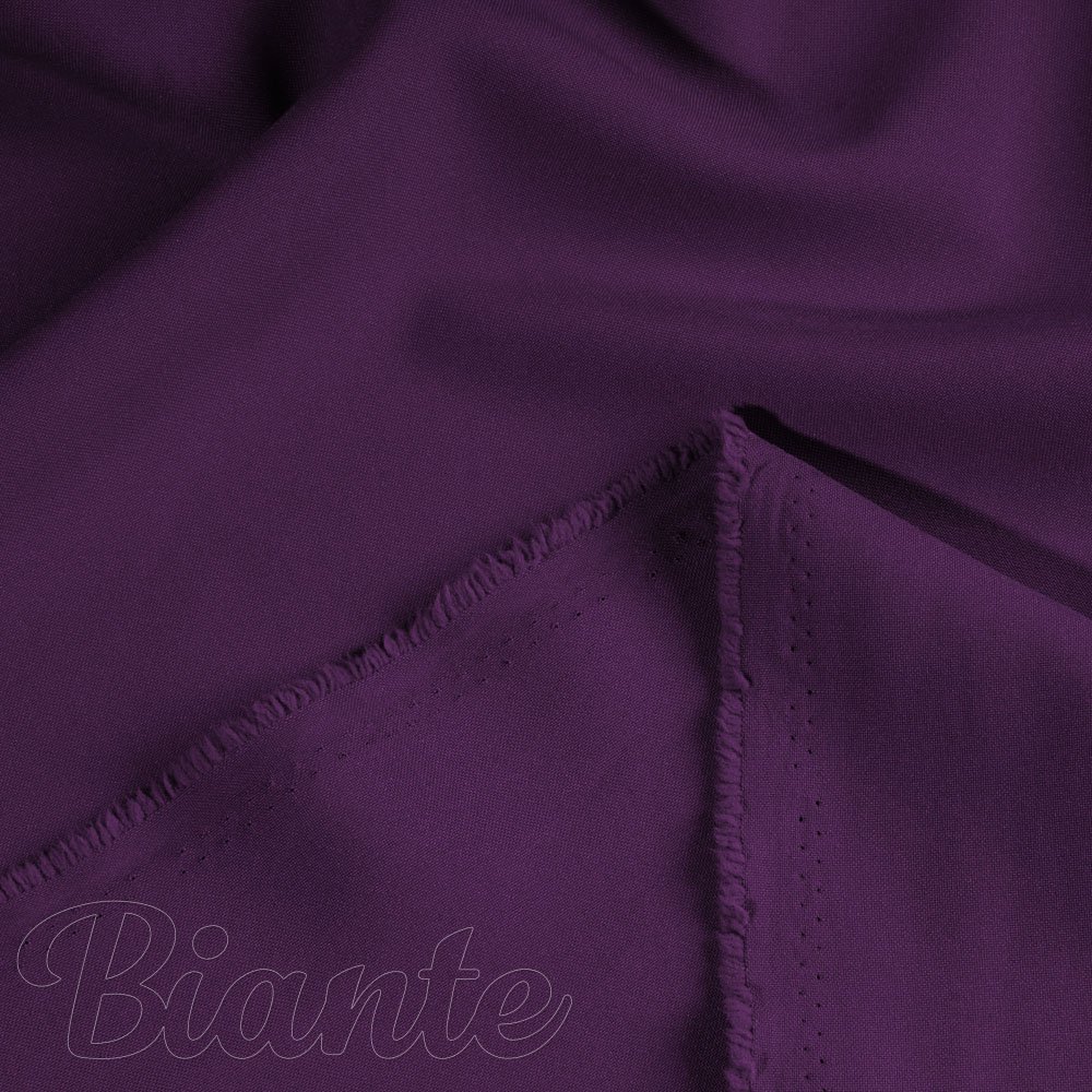 Dekoračná jednofarebná látka Rongo RG-064 Tmavo fialová - šírka 150 cm - detail 2 - Biante.sk