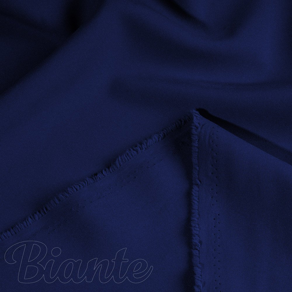 Dekoračná jednofarebná látka Rongo RG-084 Námornícka modrá - šírka 150 cm - detail 2 - Biante.sk