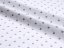 Dekorační látka Leona LN-008 Šedé srdíčka na bílém - šířka 140 cm - detail 3 - Biante.cz