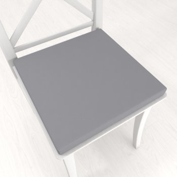 Čtvercový podsedák Rongo RG-068 Šedý - 38x38x3 cm - Biante.cz Čtvercový podsedák Rongo RG-068 Šedý - 38x38x3 cm - Biante.cz