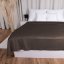 Sametový přehoz na postel Velvet Premium SVP-016 Tmavě hnědý - Biante.cz
