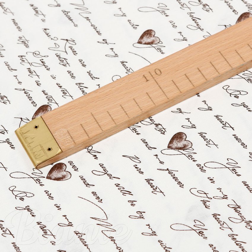 Bavlněná látka/plátno Sandra SA-028 Vyznání lásky - šířka 145 cm - detail 4 - Biante.cz