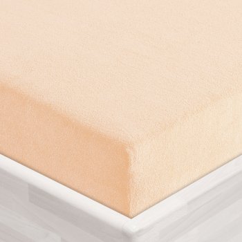 Froté napínací prostěradlo FR-021 Pudrové - Biante.cz Froté napínací prostěradlo FR-021 Pudrové - Biante.cz