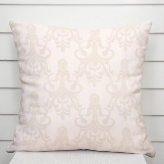 Dekoračná obliečka na vankúš PM-077 Zámocký vzor na krémovo béžovom - Biante.sk