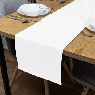 Dekorační běhoun na stůl Rongo RG-045 Bílý - Biante.cz