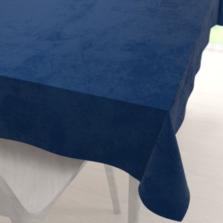 Sametový obdélníkový ubrus Velvet Premium SVP-036 Námořnická modrá - Biante.cz