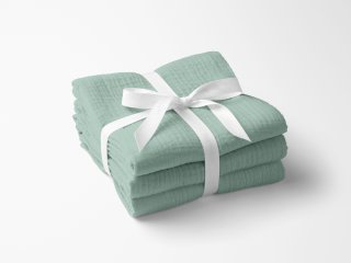 Mušelínová utierka Nature MSN-020 Pastelovo šalviová - sada 3 ks - Biante.sk Mušelínová utierka Nature MSN-020 Pastelovo šalviová - sada 3 ks - Biante.sk