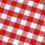 Kuchyňská bavlněná utěrka Olivia OL-008 Červeno-bílá kostka malá - detail 1 - Biante.cz