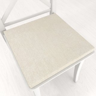 Štvorcový podsedák BKW-207 Pieskový žíhaný - 38x38x3 cm - Biante.sk