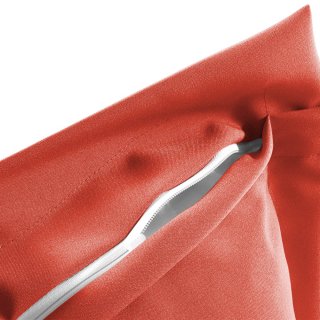 Dekoračná obliečka na vankúš s lemom Rongo RG-037 Koralová - detail 1 - Biante.sk Dekoračná obliečka na vankúš s lemom Rongo RG-037 Koralová - detail 1 - Biante.sk