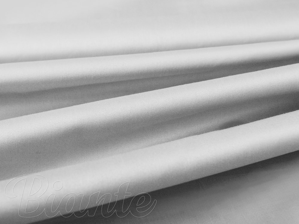 Látka bavlněný satén ST-012 Světle šedá - šířka 280 cm - detail 4 - Biante.cz Látka bavlněný satén ST-012 Světle šedá - šířka 280 cm - detail 4 - Biante.cz