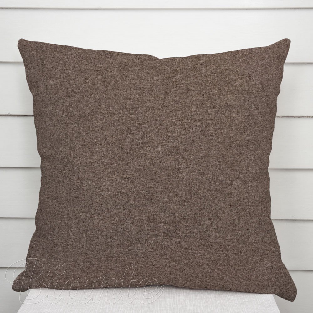 Dekorační povlak na polštář BKR-504 Hnědý - Biante.cz