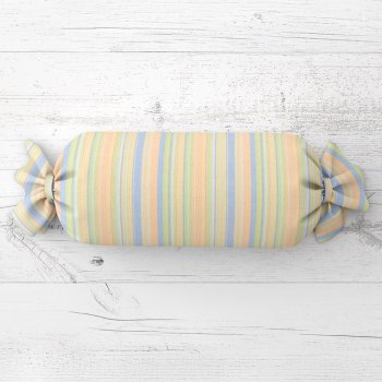 Polštář válec bonbon Sandra SA-734 Pastelově barevné proužky - Biante.cz Polštář válec bonbon Sandra SA-734 Pastelově barevné proužky - Biante.cz