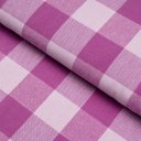 Bavlnená látka Olivia OL-021 Fialová kocka veľká - šírka 150 cm - Biante.sk