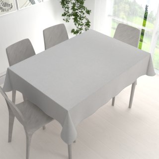 Dekorační obdélníkový ubrus BKR-501 Světle šedý - detail 1 - Biante.cz Dekorační obdélníkový ubrus BKR-501 Světle šedý - detail 1 - Biante.cz