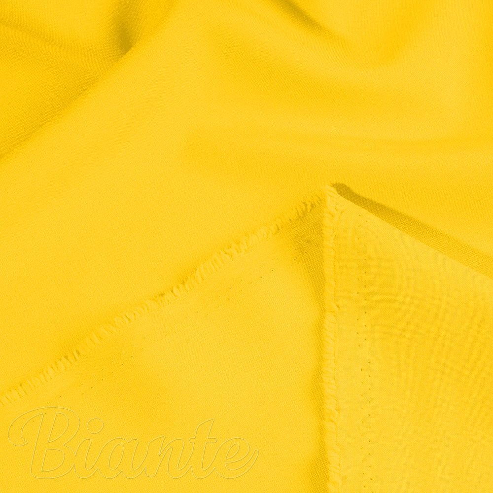 Dekorační jednobarevná látka Rongo RG-029 Sytě žlutá - šířka 150 cm - detail 2 - Biante.cz