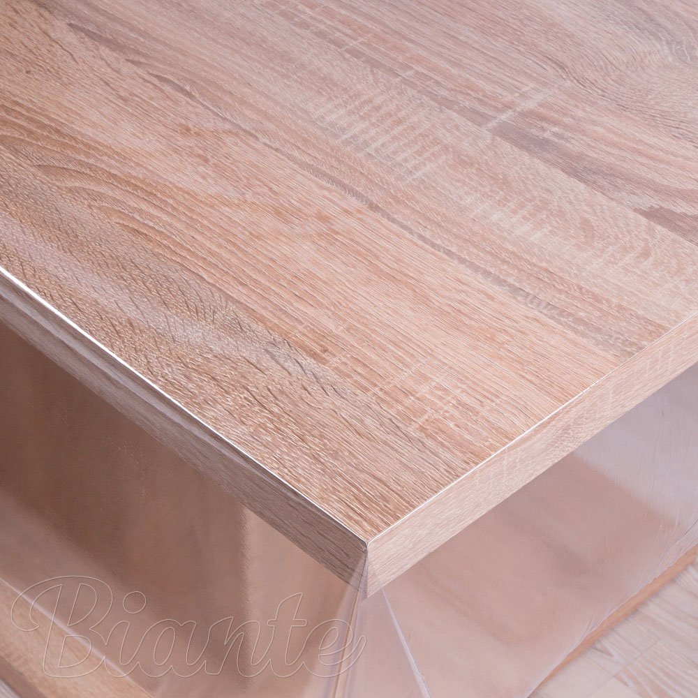 Průhledný PVC ubrus hladký bez vzoru tl. 0,20 mm PV-159 - metráž š. 140 cm - detail 3 - Biante.cz