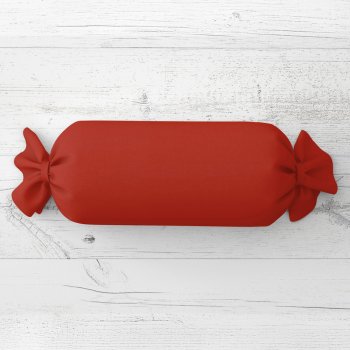 Polštář válec bonbon Rongo RG-088 Cihlově červený - Biante.cz Polštář válec bonbon Rongo RG-088 Cihlově červený - Biante.cz