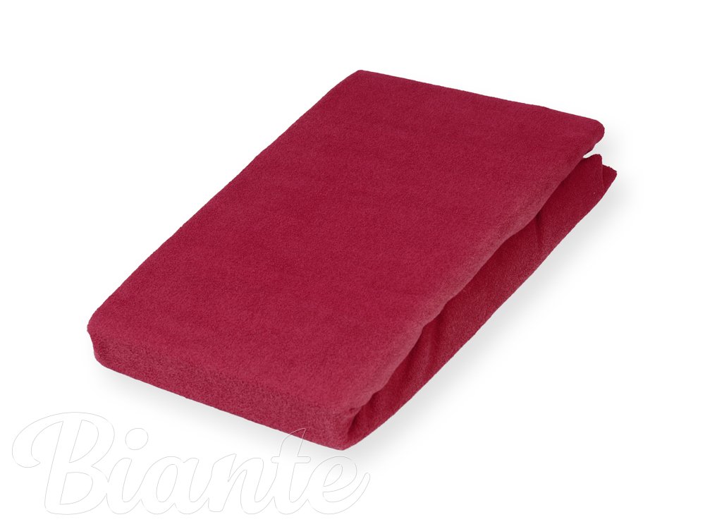 Froté napínací prostěradlo na extra vysokou matraci FR-010 Vínové - detail 2 - Biante.cz Froté napínací prostěradlo na extra vysokou matraci FR-010 Vínové - detail 2 - Biante.cz
