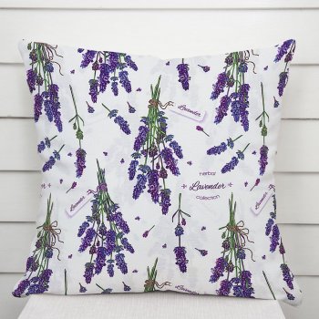 Dekorační povlak na polštář PML-084 Lavender - Biante.cz