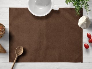 Prostírání na stůl/imitace broušené kůže Alcantara ALC-013 Hnědé - Biante.cz Prostírání na stůl/imitace broušené kůže Alcantara ALC-013 Hnědé - Biante.cz