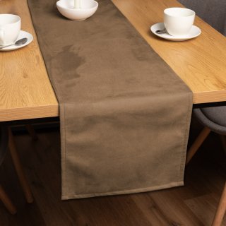 Behúň na stôl/imitácia brúsenej kože Alcantara ALC-015 Svetlo hnedý - Biante.sk Behúň na stôl/imitácia brúsenej kože Alcantara ALC-015 Svetlo hnedý - Biante.sk