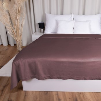 Sametový přehoz na postel Velvet Premium SVP-019 Hnědofialový - Biante.cz Sametový přehoz na postel Velvet Premium SVP-019 Hnědofialový - Biante.cz
