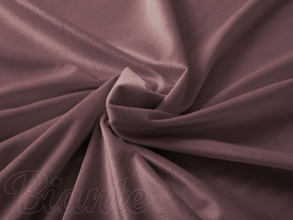 Sametová látka Velvet Premium SVP-019 Hnědofialová - šířka 280 cm - detail 1 - Biante.cz