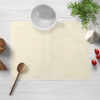 Teflónové prestieranie na stôl TF-104 Svetlo vanilkový zámocký vzor - Biante.sk Teflónové prestieranie na stôl TF-104 Svetlo vanilkový zámocký vzor - Biante.sk