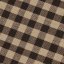 Bavlněná látka Olivia OL-019 Hnědo-béžová kostka malá - šířka 150 cm - detail 4 - Biante.cz