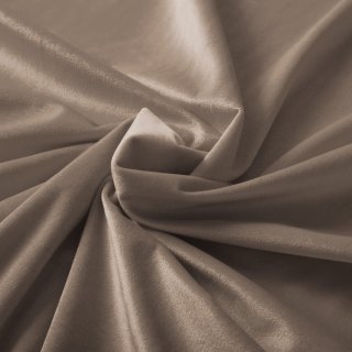 Sametová látka Velvet Premium SVP-005 Světle hnědá - šířka 280 cm - detail 1 - Biante.cz