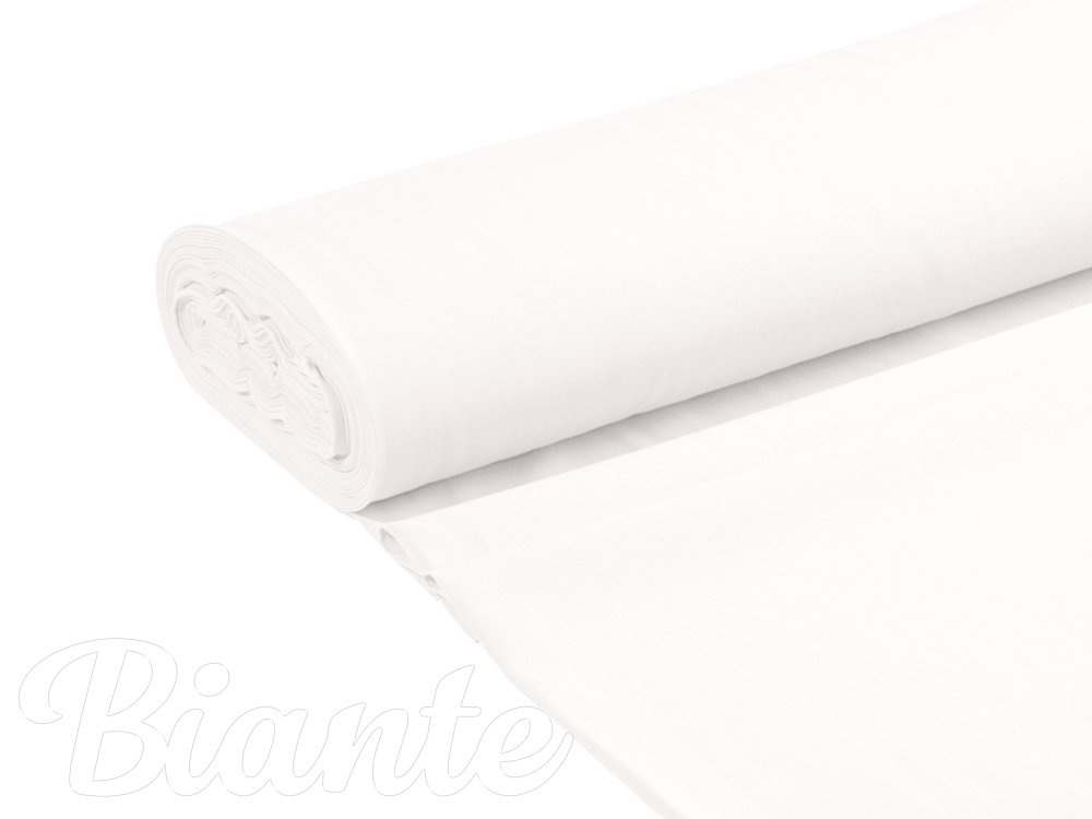 Dekorační jednobarevná látka Rongo RG-032 Krémově bílá - šířka 150 cm - detail 1 - Biante.cz