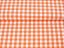 Dekorační látka Rebeka RE-005 Oranžovo-bílá kostka střední - šířka 140 cm - detail 2 - Biante.cz