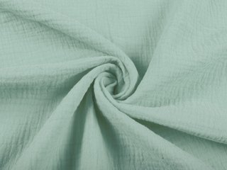 Mušelín dvojitá gázovina MSN-020 Pastelově šalvějová - metráž šířka 140 cm - Biante.cz Mušelín dvojitá gázovina MSN-020 Pastelově šalvějová - metráž šířka 140 cm - Biante.cz