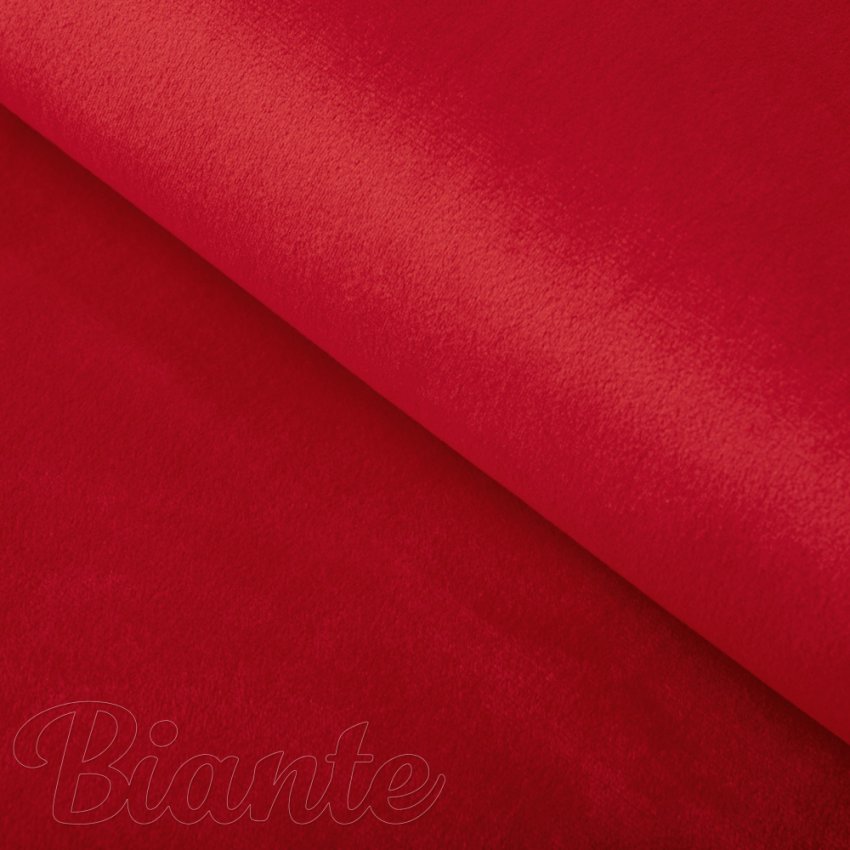 Sametová látka Velvet Premium SVP-051 Sytě červená - šířka 280 cm - Biante.cz