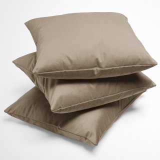 Sametový povlak na polštář Velvet Premium SVP-030 Šedobéžový - detail 1 - Biante.cz