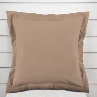 Bavlnená obliečka na vankúš s lemom Moni MO-072 Púdrovo béžová - Biante.sk Bavlnená obliečka na vankúš s lemom Moni MO-072 Púdrovo béžová - Biante.sk