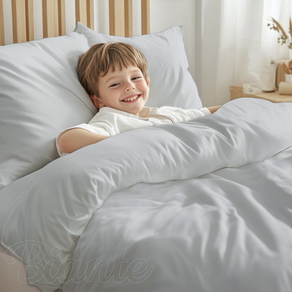 Dětské bavlněné povlečení do postýlky Moni MO-067 Holubí šeď - detail 1 - Biante.cz