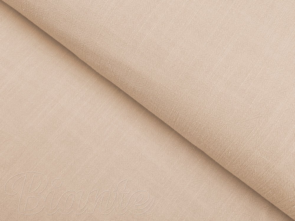 Lněná látka LEN-013 Béžová - metráž šířka 140 cm - detail 2 - Biante.cz Lněná látka LEN-013 Béžová - metráž šířka 140 cm - detail 2 - Biante.cz