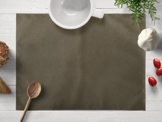 Sametové prostírání na stůl SV-031 Hnědá khaki - Biante.cz Sametové prostírání na stůl SV-031 Hnědá khaki - Biante.cz