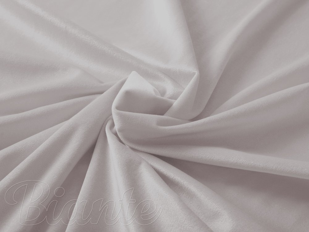 Sametová látka Velvet Premium SVP-018 Světle šedá - šířka 280 cm - detail 1 - Biante.cz Sametová látka Velvet Premium SVP-018 Světle šedá - šířka 280 cm - detail 1 - Biante.cz