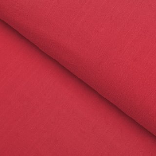 Ľanová látka LEN-027 Sýto červená - metráž šírka 140 cm - detail 1 - Biante.sk
